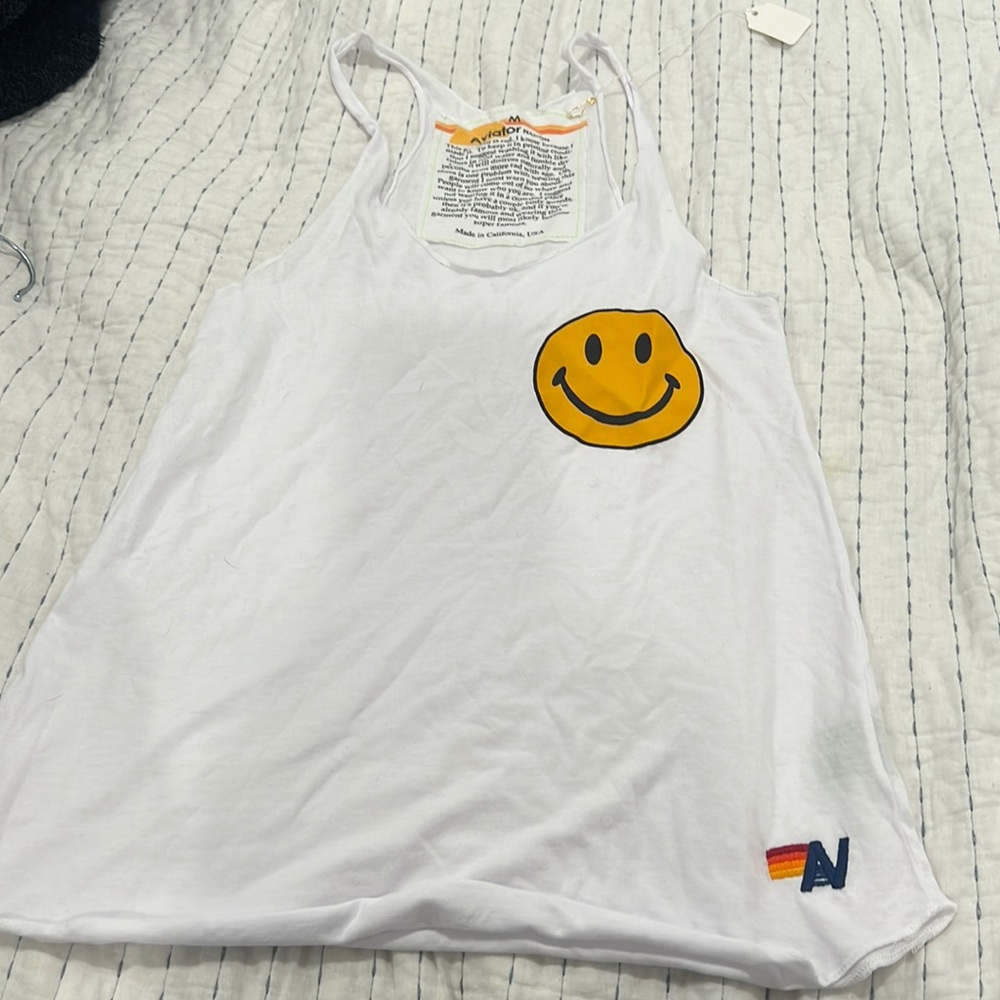 Aviator nation tank top, never worn, new, great condition, comfortable